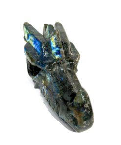 Labradorite dragon head