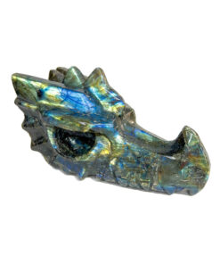 Labradorite dragon head