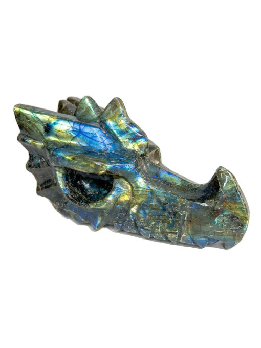 Labradorite dragon head