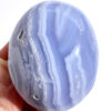 Blue Lace Agate palm stone