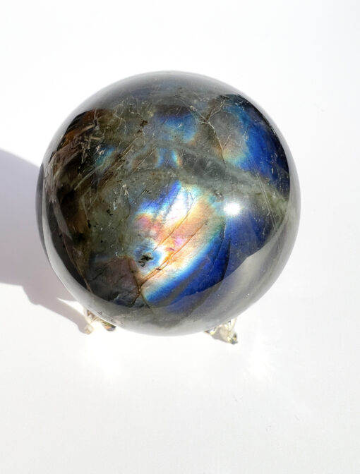 Labradorite sphere