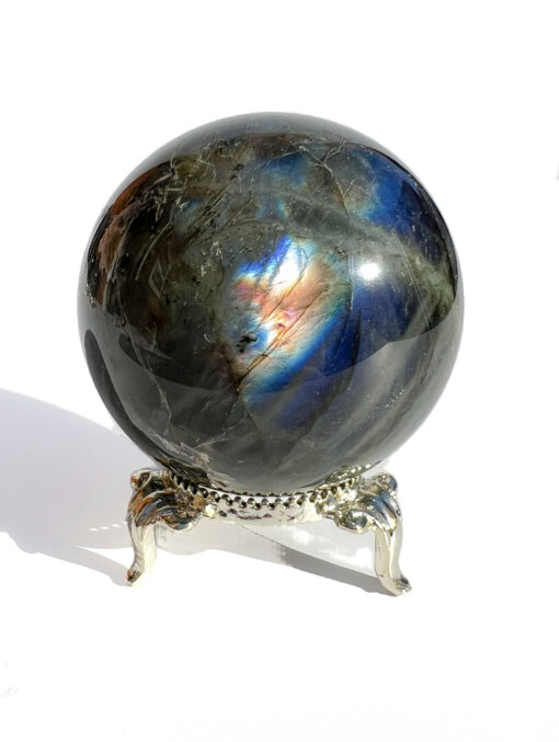 Labradorite sphere