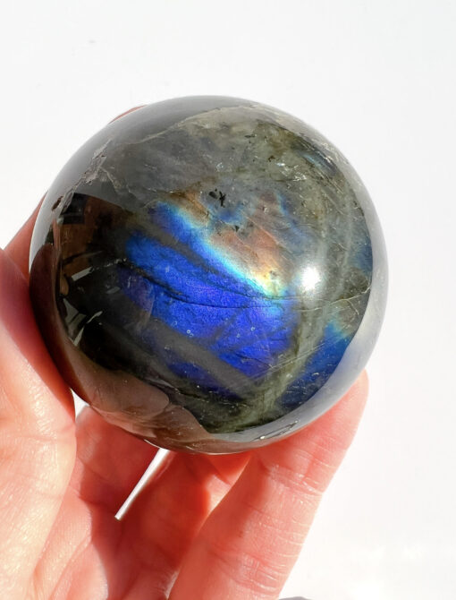 Labradorite sphere