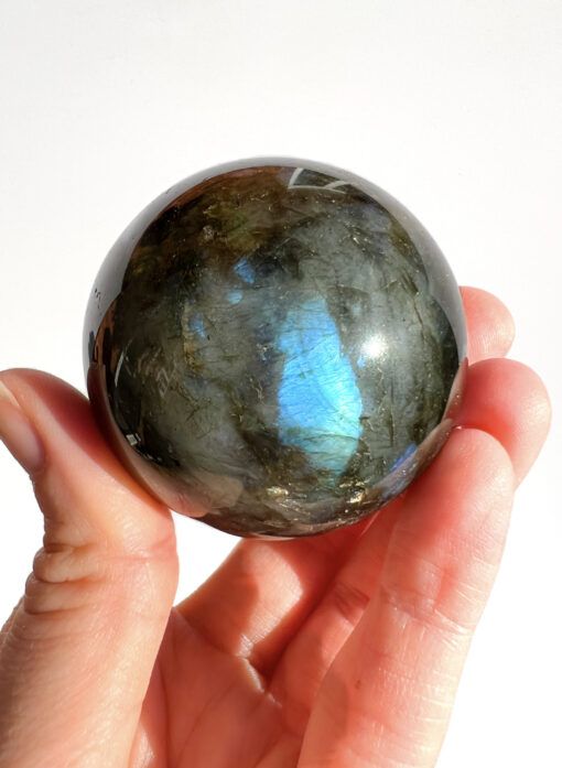 Labradorite sphere