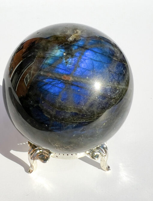 Labradorite sphere