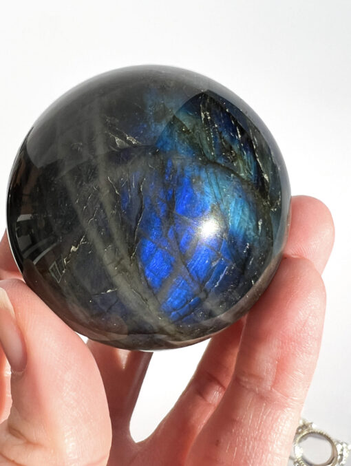 Labradorite sphere