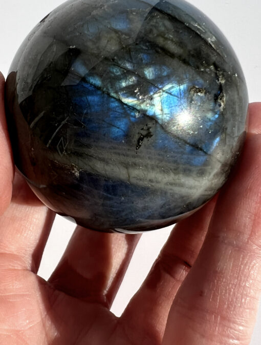 Labradorite sphere