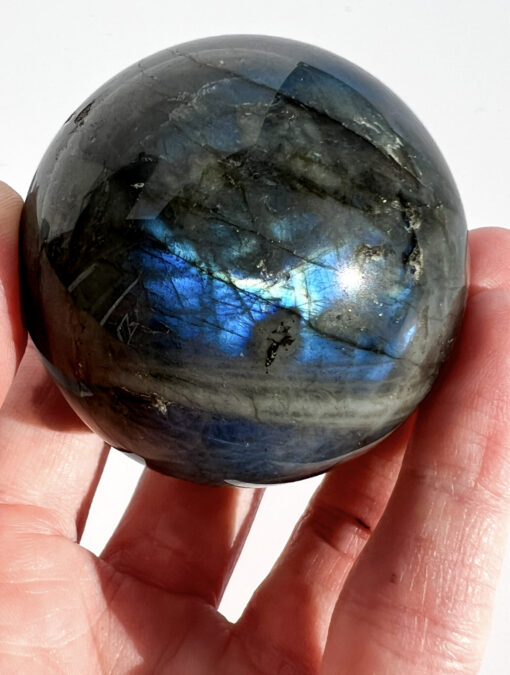 Labradorite sphere