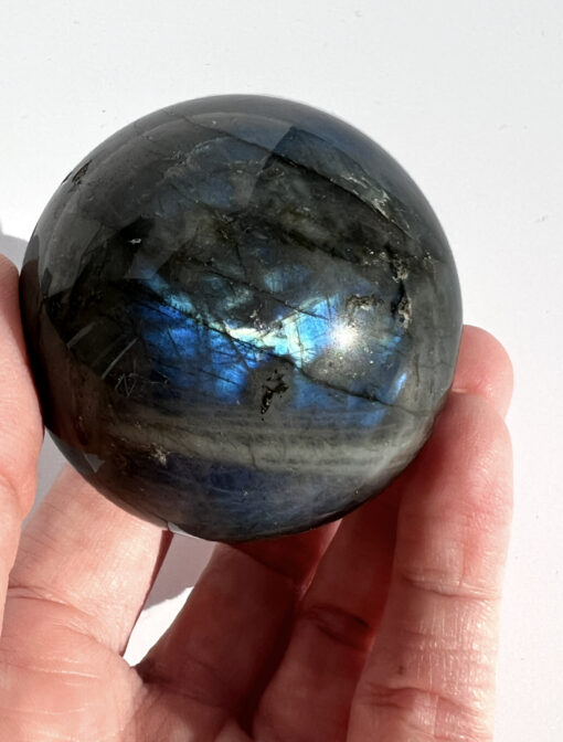 Labradorite sphere