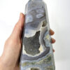 Large Druzy Moss Agate tower