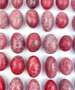 Rhodonite pocket stone