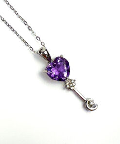 Amethyst necklace