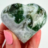 Moss Agate heart