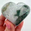 Moss Agate heart