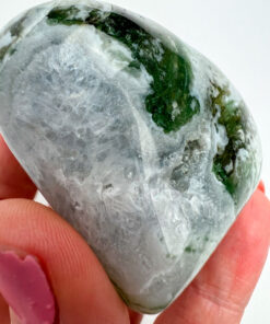 Moss Agate heart