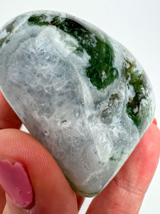 Moss Agate heart