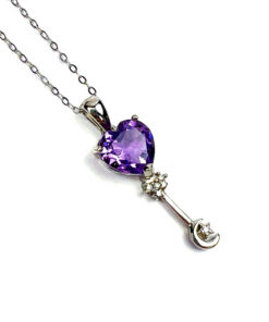 Amethyst necklace