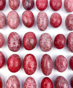 Rhodonite pocket stone