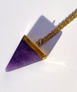 Amethyst necklace