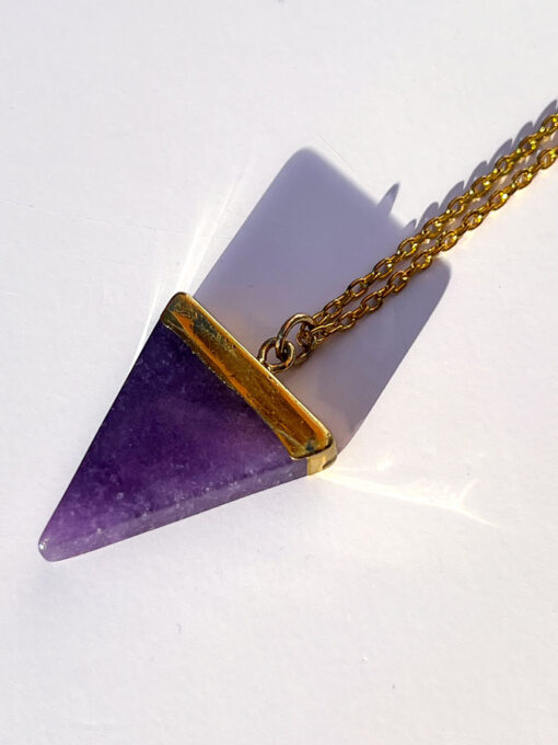 Amethyst necklace