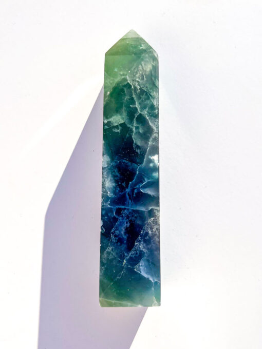 Fluorite obelisk