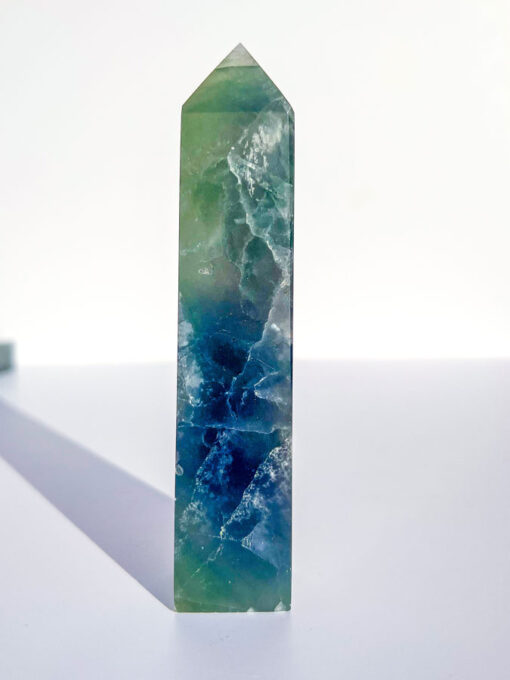 Fluorite obelisk