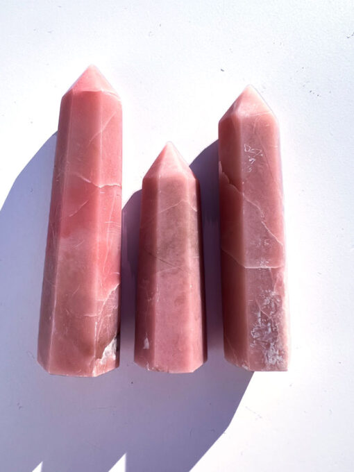 Pink Opal crystals