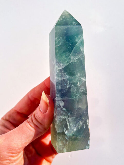 Fluorite obelisk