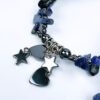 Sodalite charm bracelet