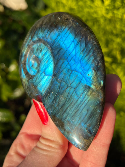 Labradorite crystal