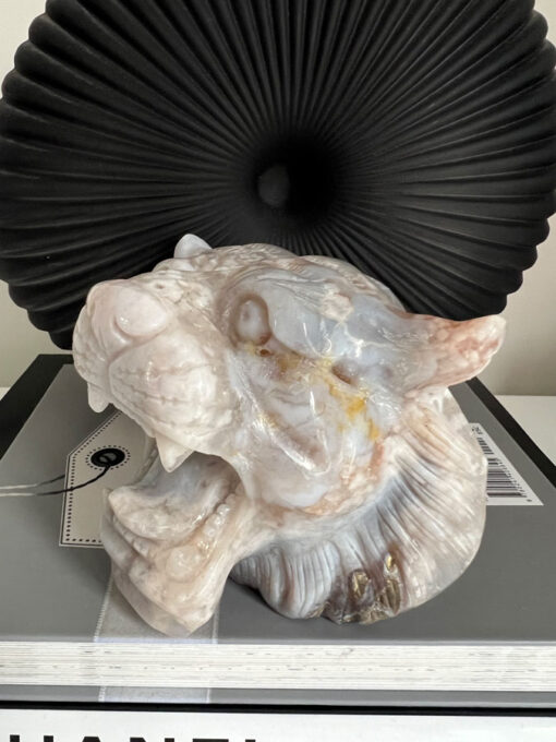 Flower Agate tiger head