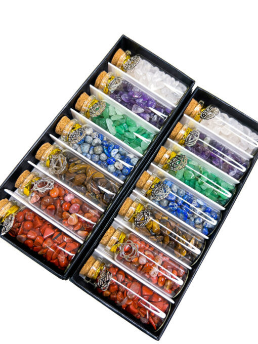 Chakra Crystal chips box set