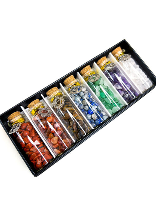 Chakra Crystal chips box set