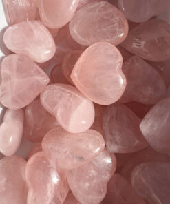 Rose Quartz heart