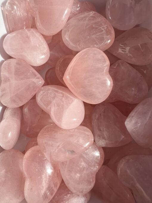 Rose Quartz heart