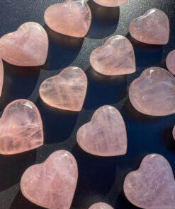 Rose Quartz heart