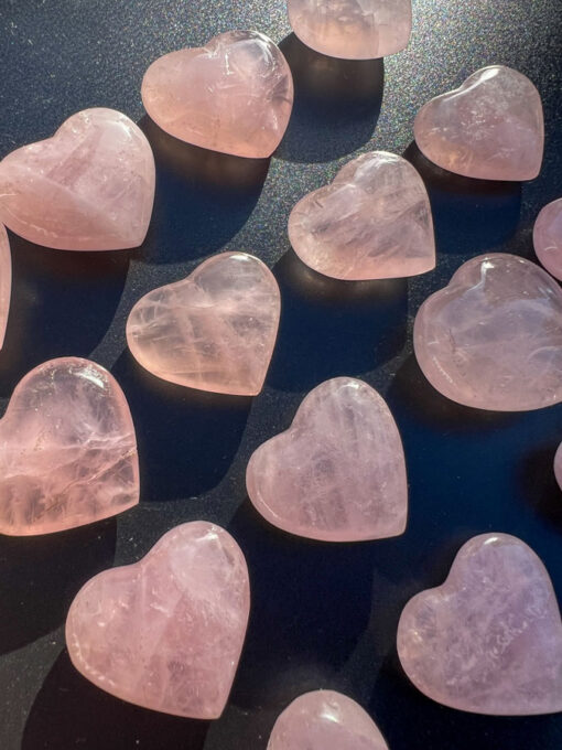 Rose Quartz heart