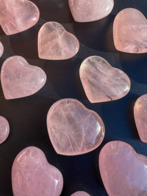 Rose Quartz heart