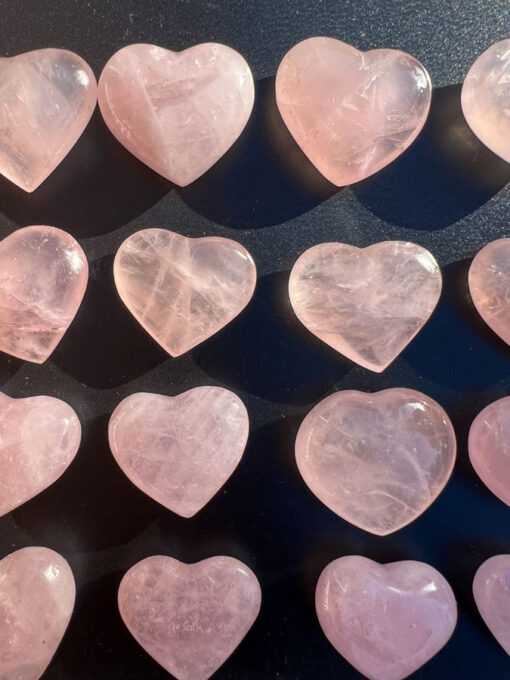 Rose Quartz heart