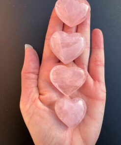 Rose Quartz heart