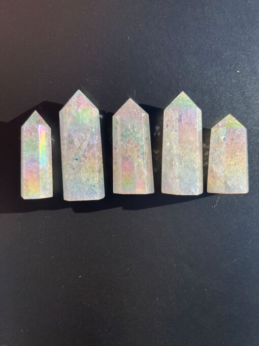 Crackle Quartz Aura point