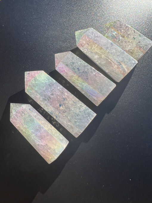 Crackle Quartz Aura point