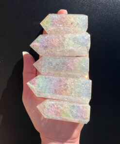 Crackle Quartz Aura point