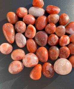 Carnelian tumblestone