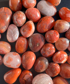 Carnelian tumblestone