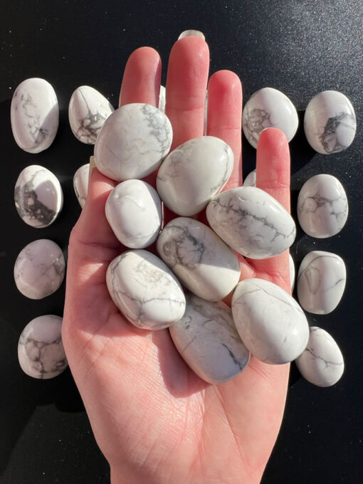 Howlite tumble