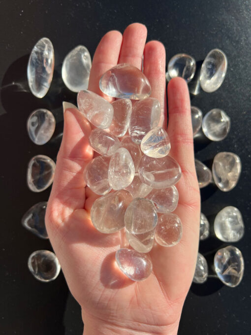 Clear Quartz tumble