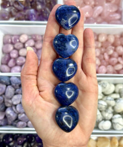 Sodalite heart