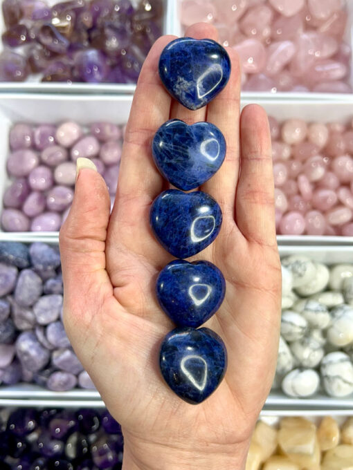 Sodalite heart