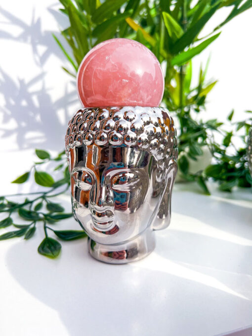 Buddha head tealight holder